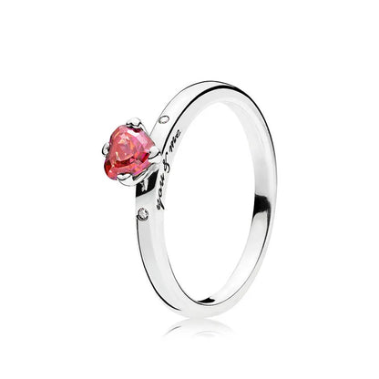 Eternal Rose Box With Promise Ring